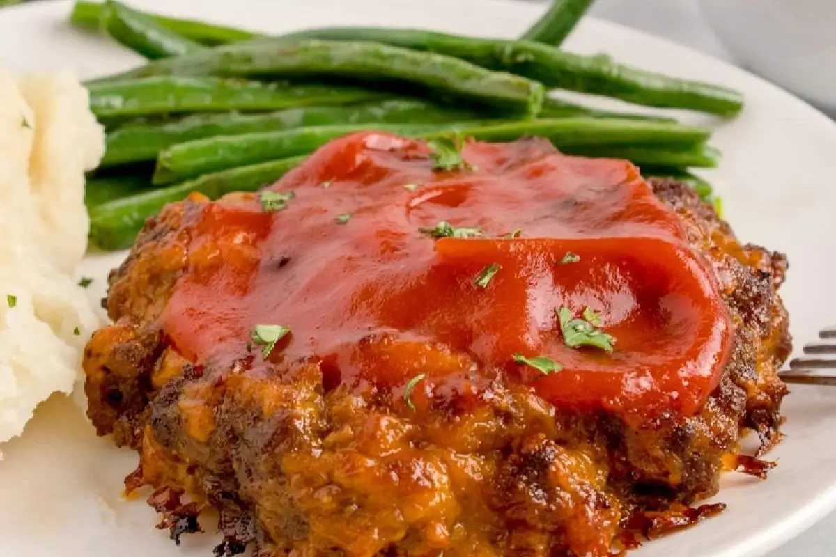 Easy Air Fryer Mini Meatloaf