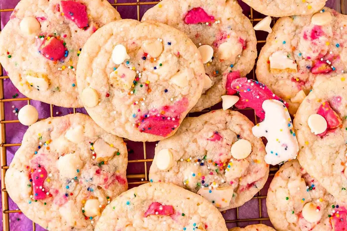 Circus Animal Sugar Cookies