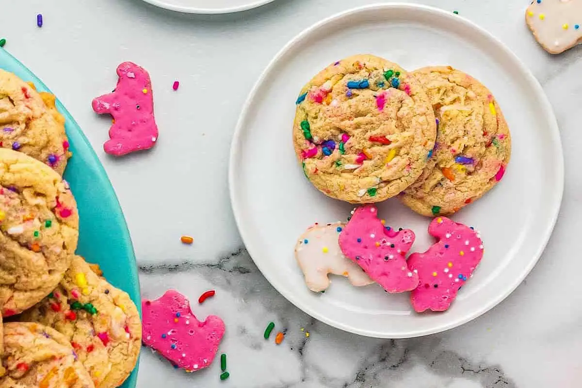 Circus Animal Sugar Cookies