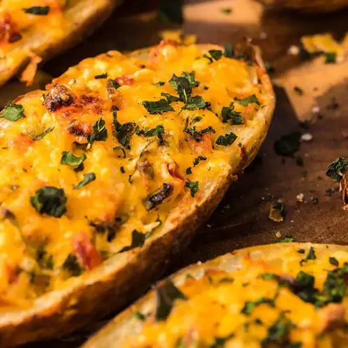 Air Fryer Twice Baked Potatoes Recipe