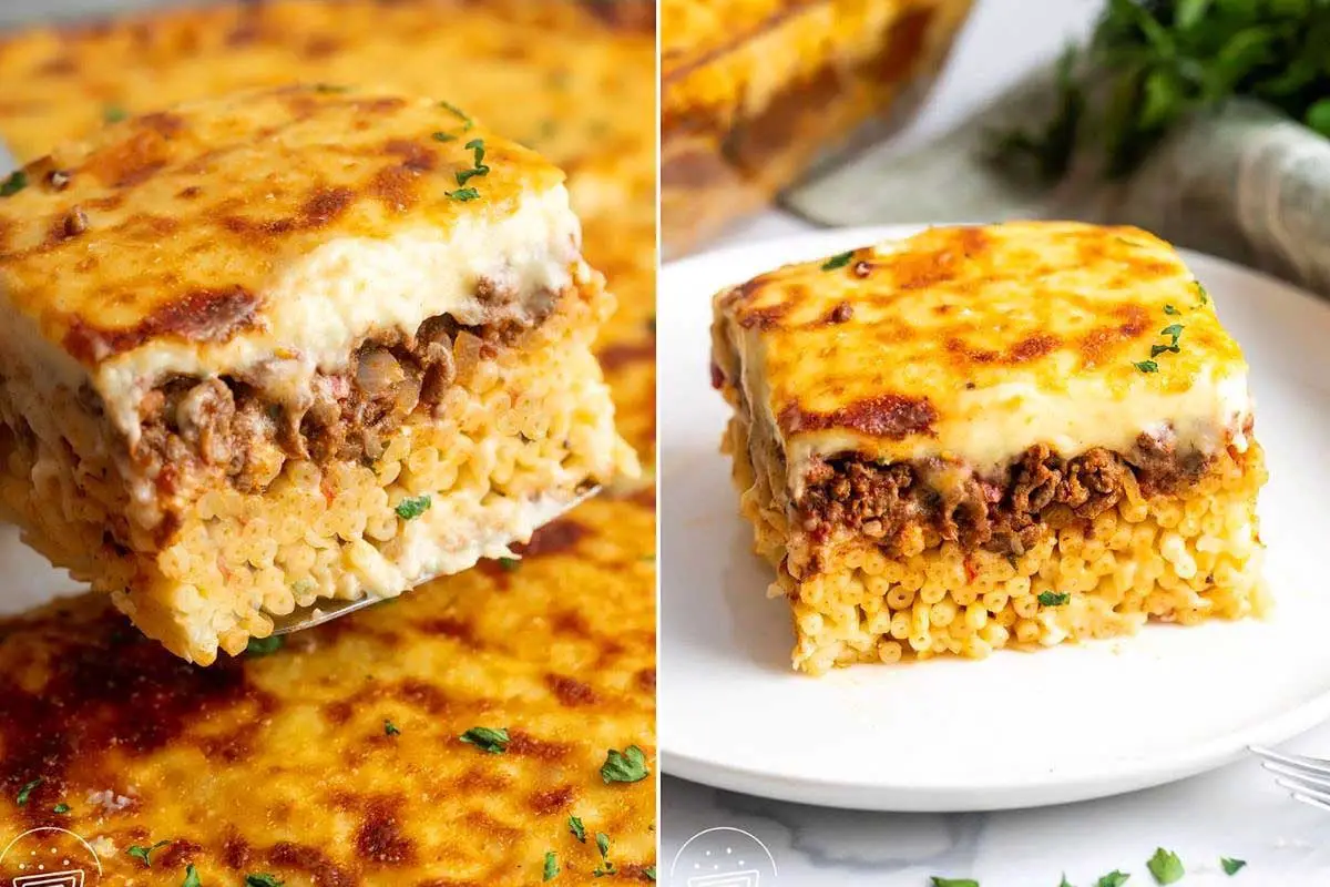 Pastitsio Greek Lasagna