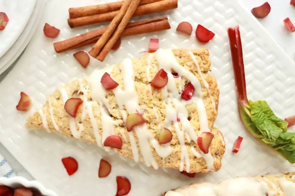 Rhubarb Scones Recipe