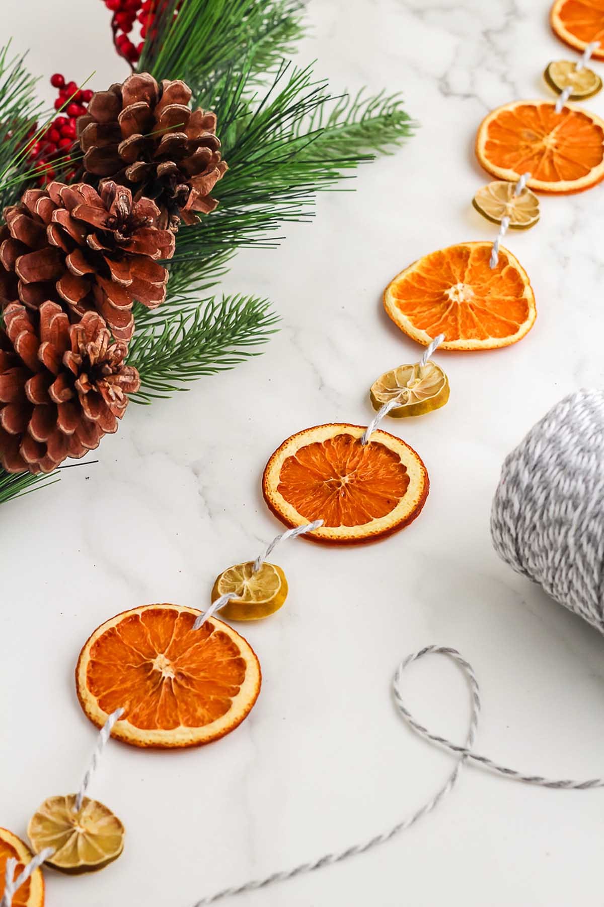 How to Store Your Dried Orange Garland