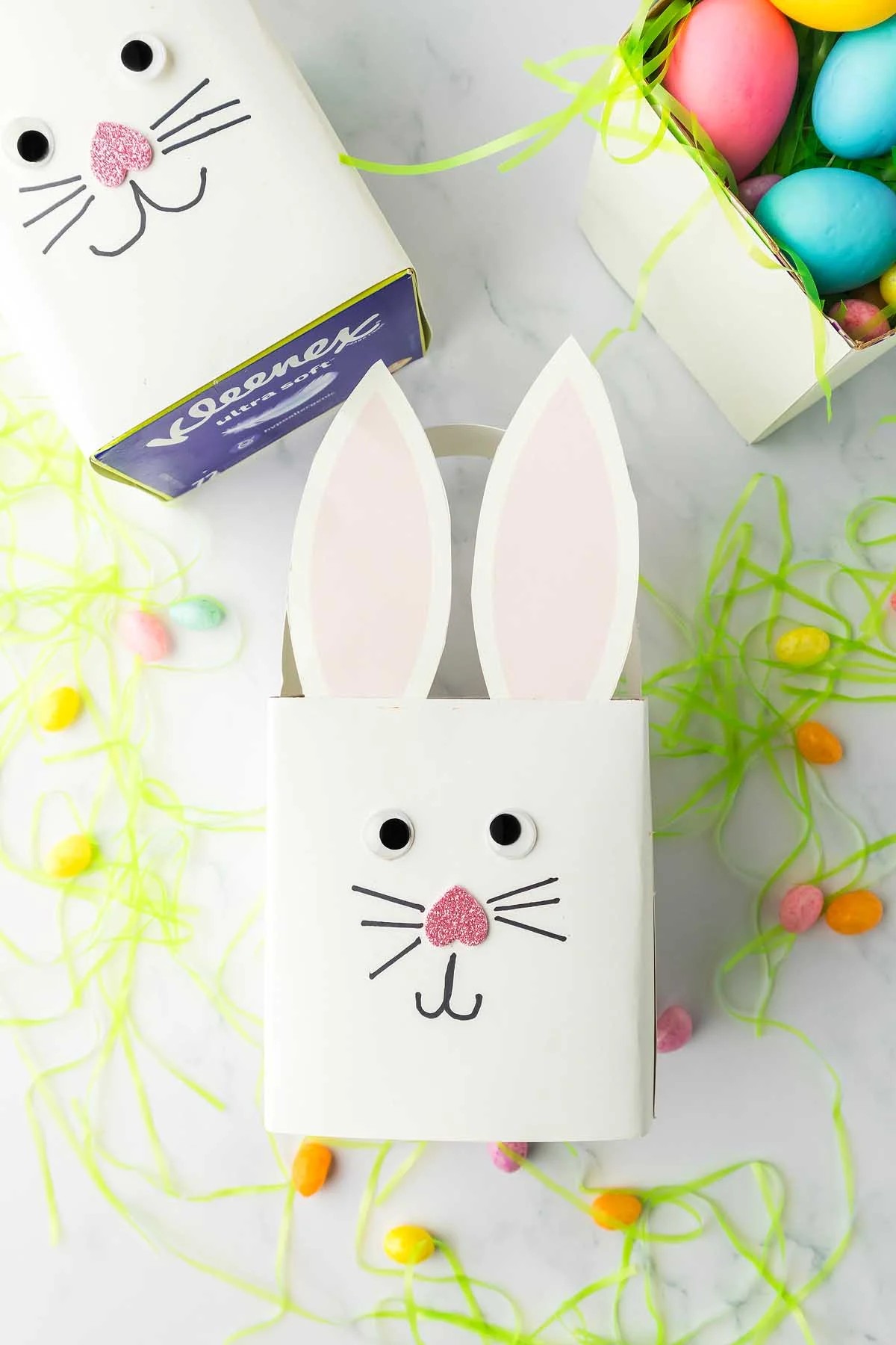 How to Make Easter Bunny Tissue Boxes