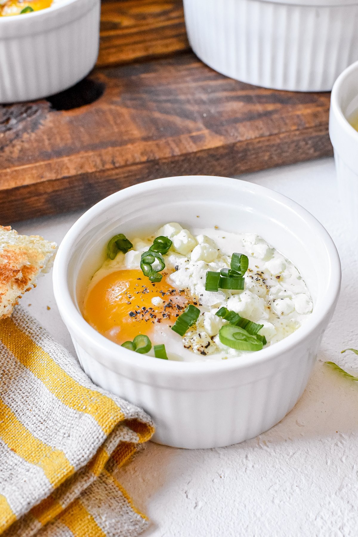 How to Make Baked Eggs en Cocotte