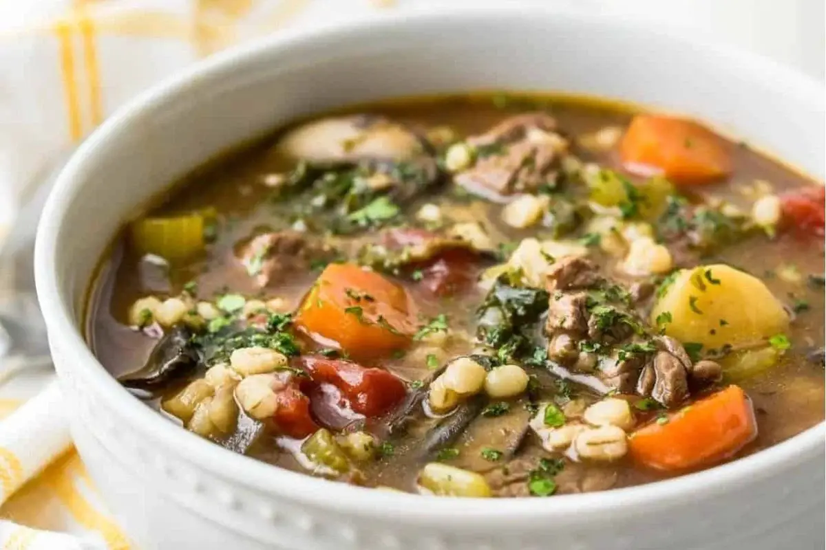 Classic Beef Barley Soup