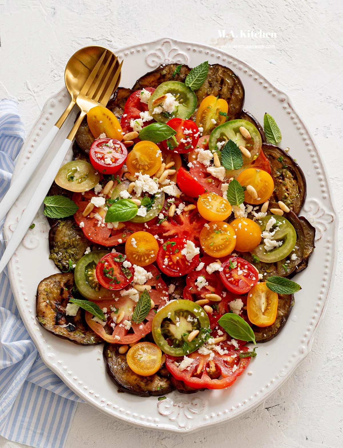 Mediterranean Eggplant Salad