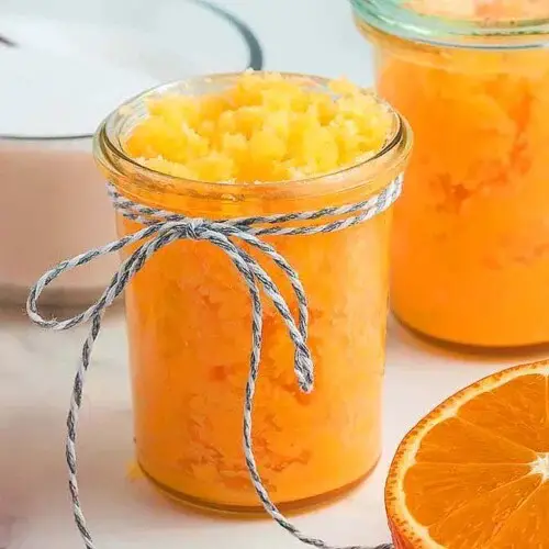 Orange DIY Sugar Scrub