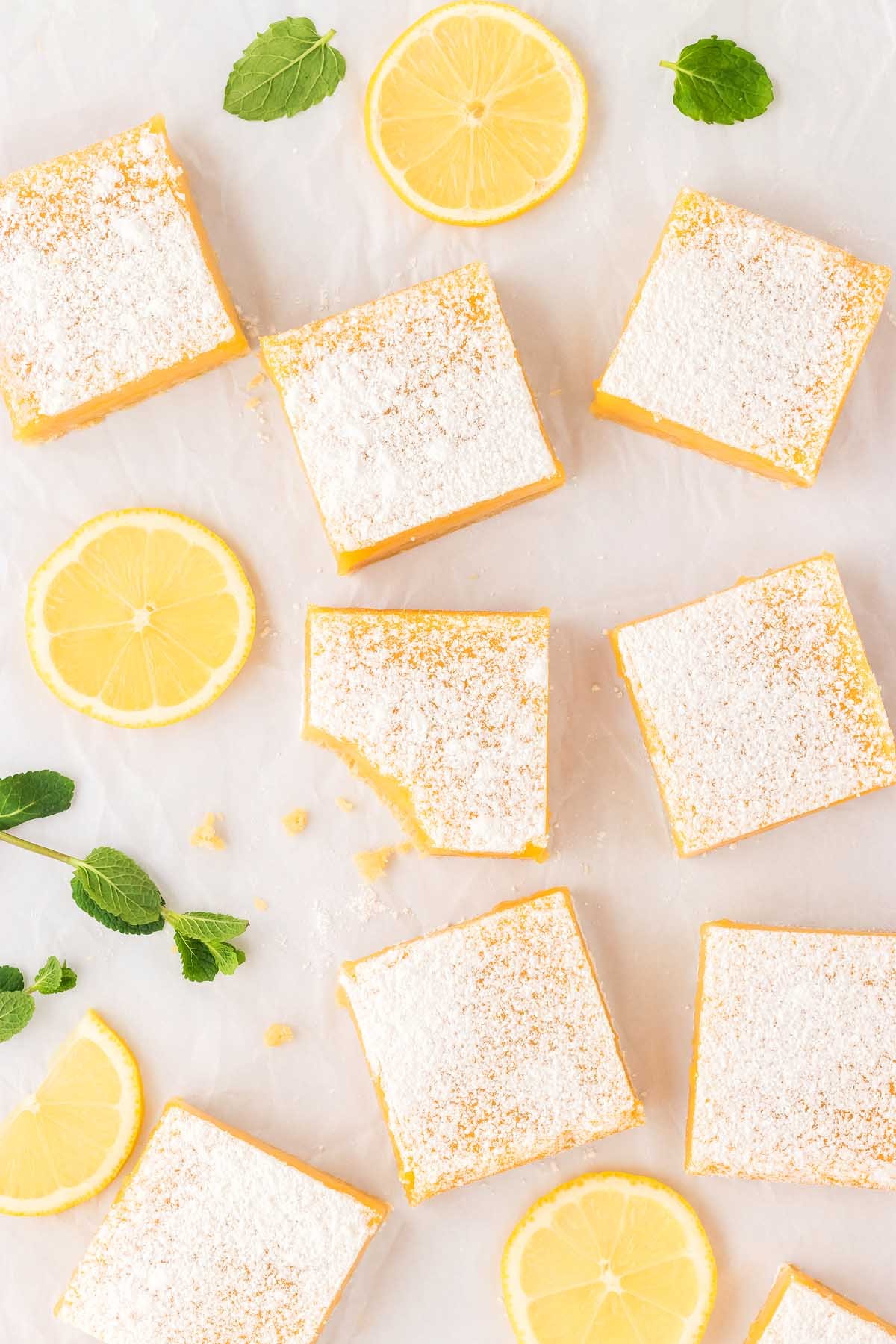 Gluten Free Lemon Bars - Resto NYC