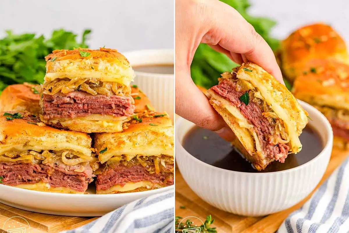 Easy French Dip Sliders