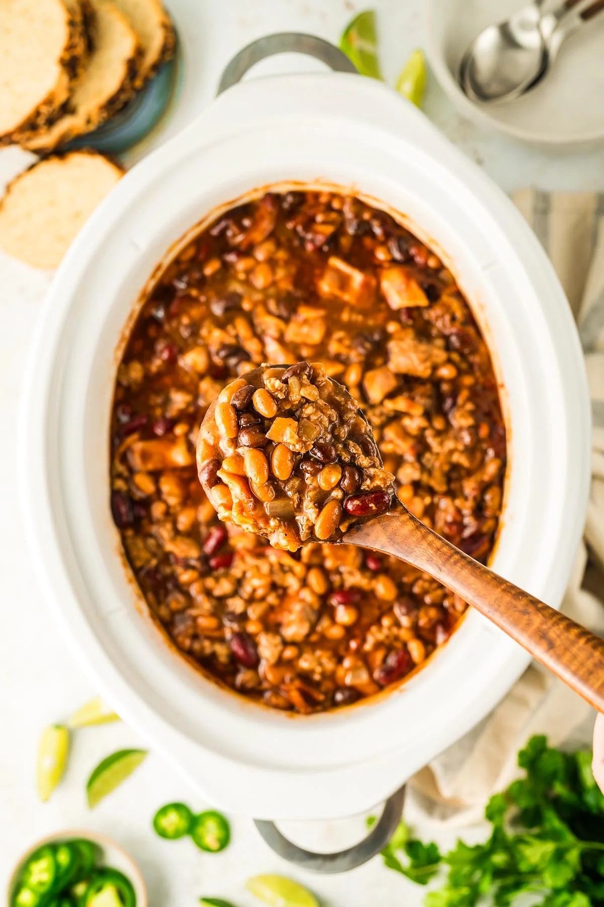 How to Make Slow Cooker Cowboy Beans