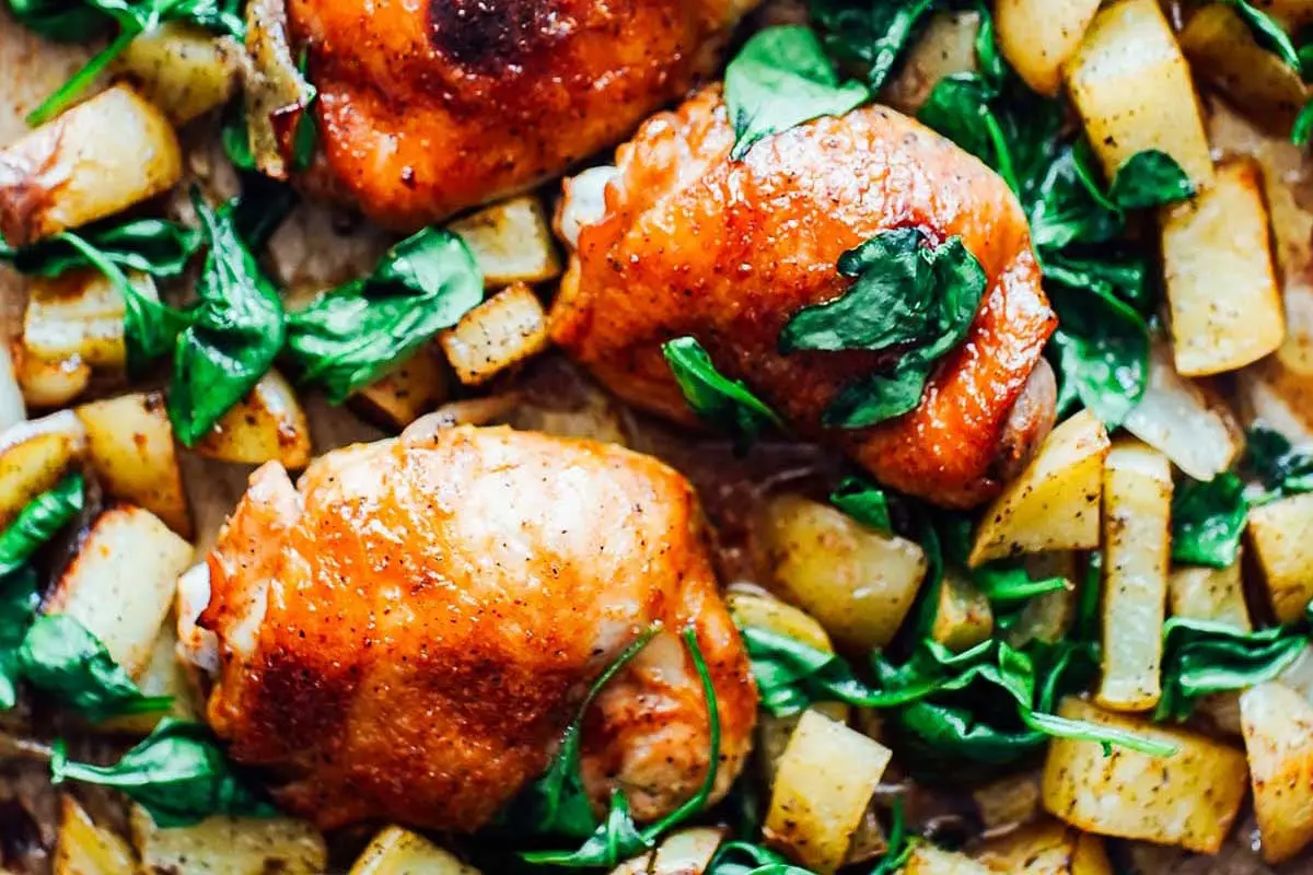 Sheet Pan Honey Mustard Chicken