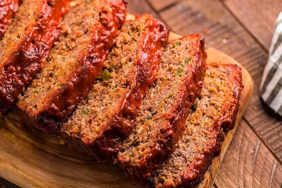 BBQ Smoked Meatloaf with Glaze