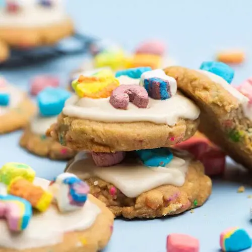 Frosted Lucky Charms Cookies Recipe