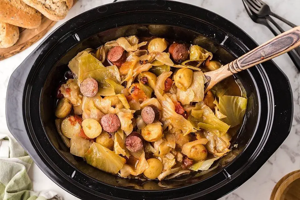 Kielbasa, Cabbage and Potatoes