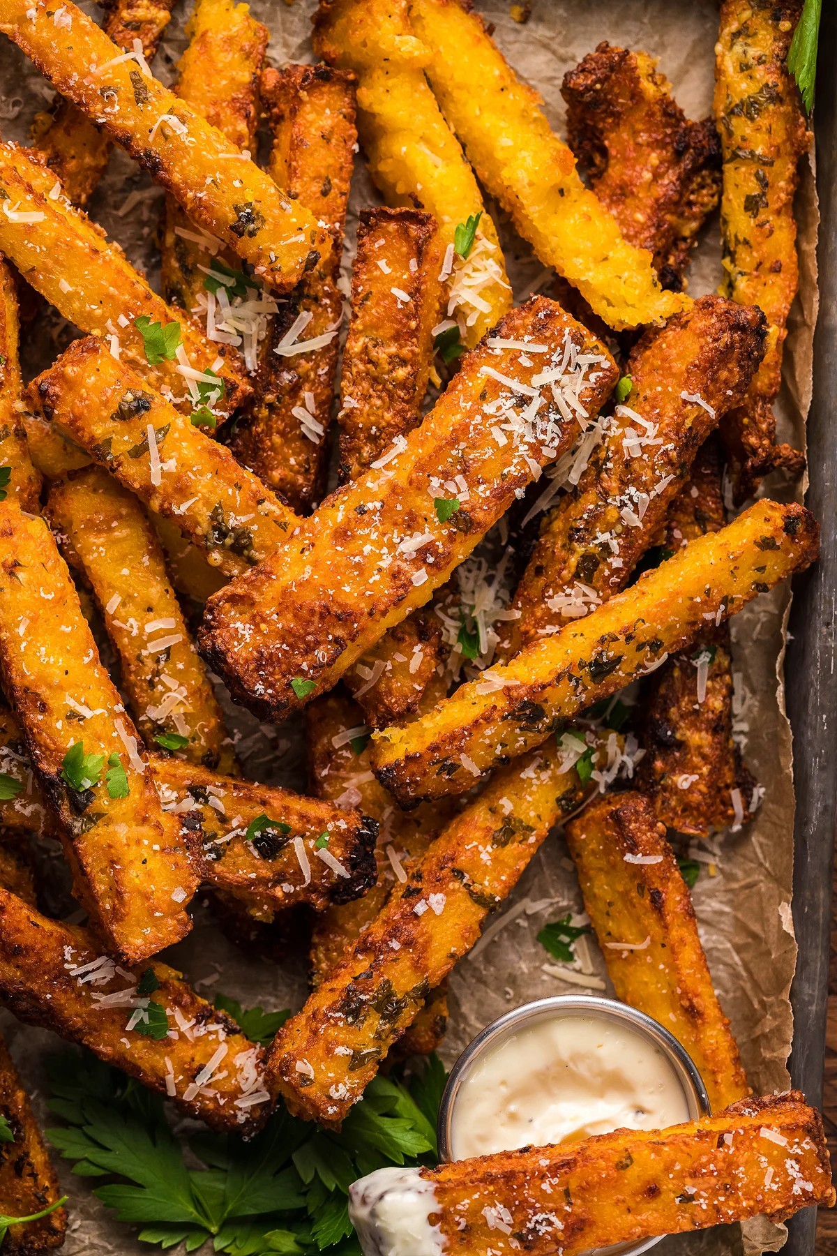 How to Make Crispy Baked Polenta Fries