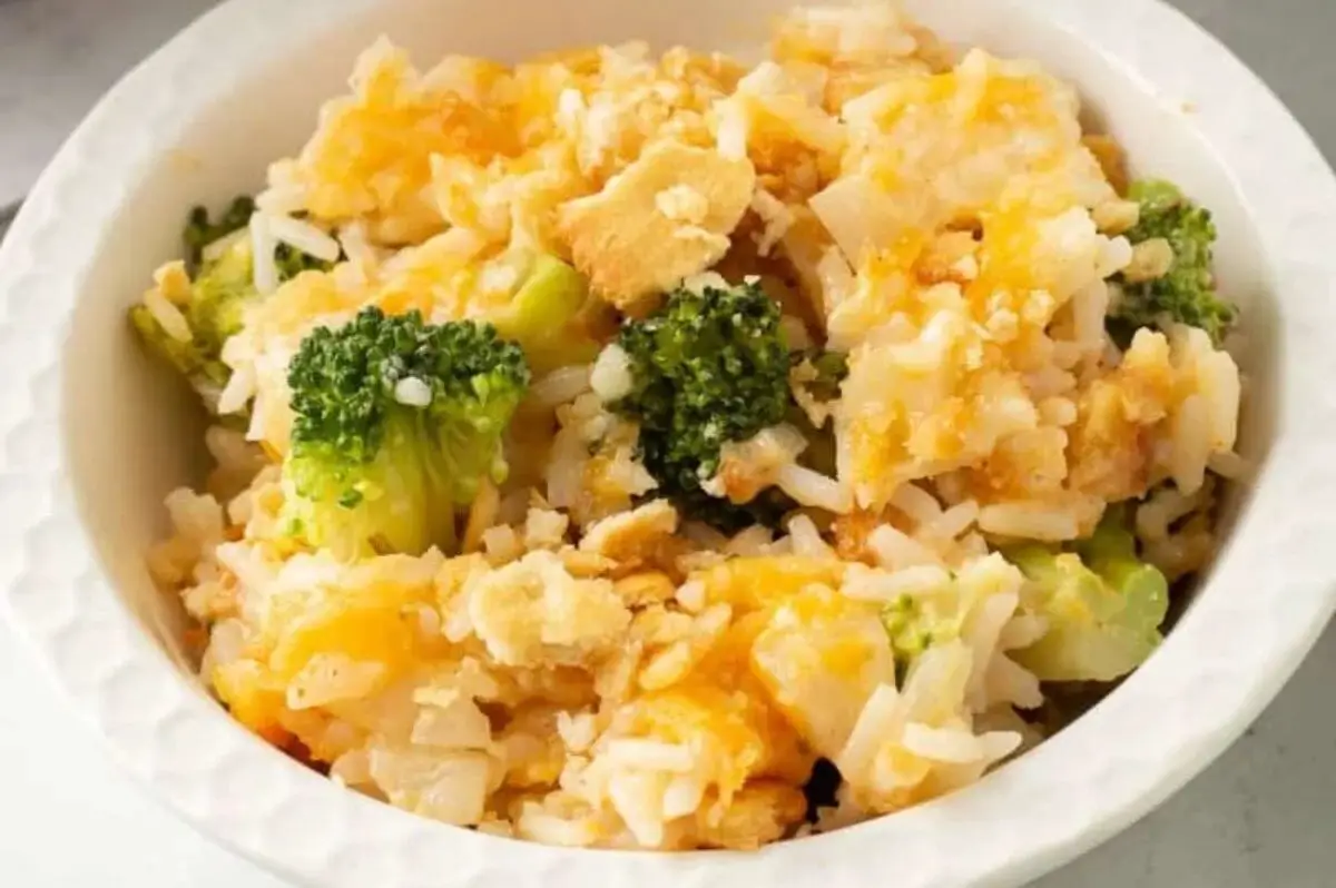 Broccoli Rice And Cheese Casserole