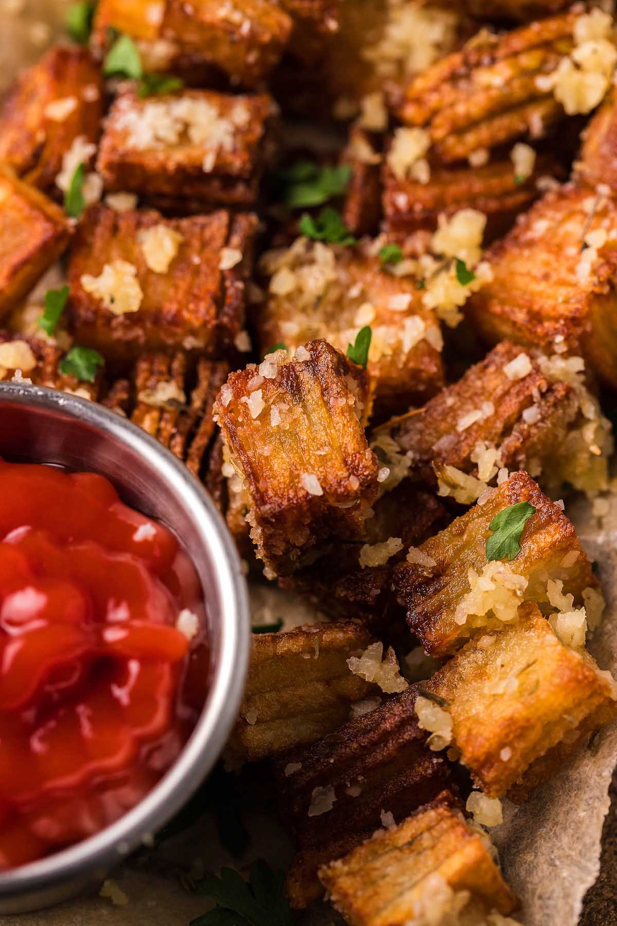 Crispy Stacked Potatoes  TikTok Recipe