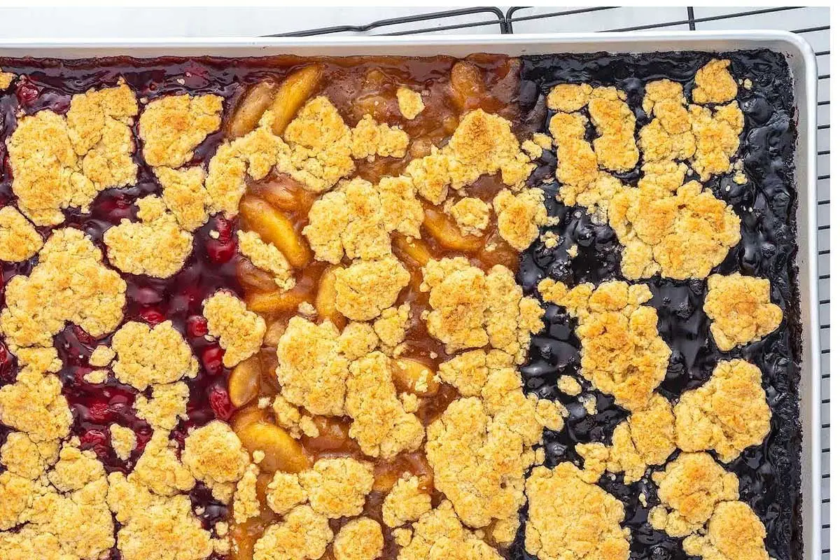 Sheet Pan Cobbler