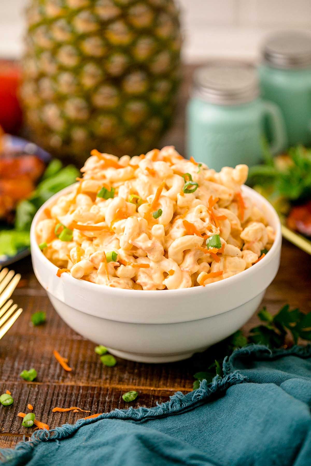 How to Make Hawaiian Style Macaroni Salad