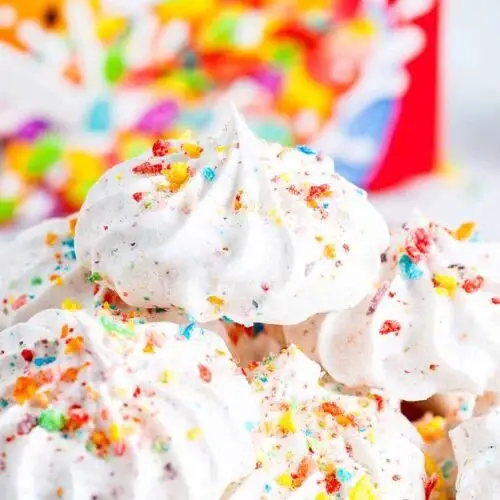 Meringues with Fruity Pebbles FAQs