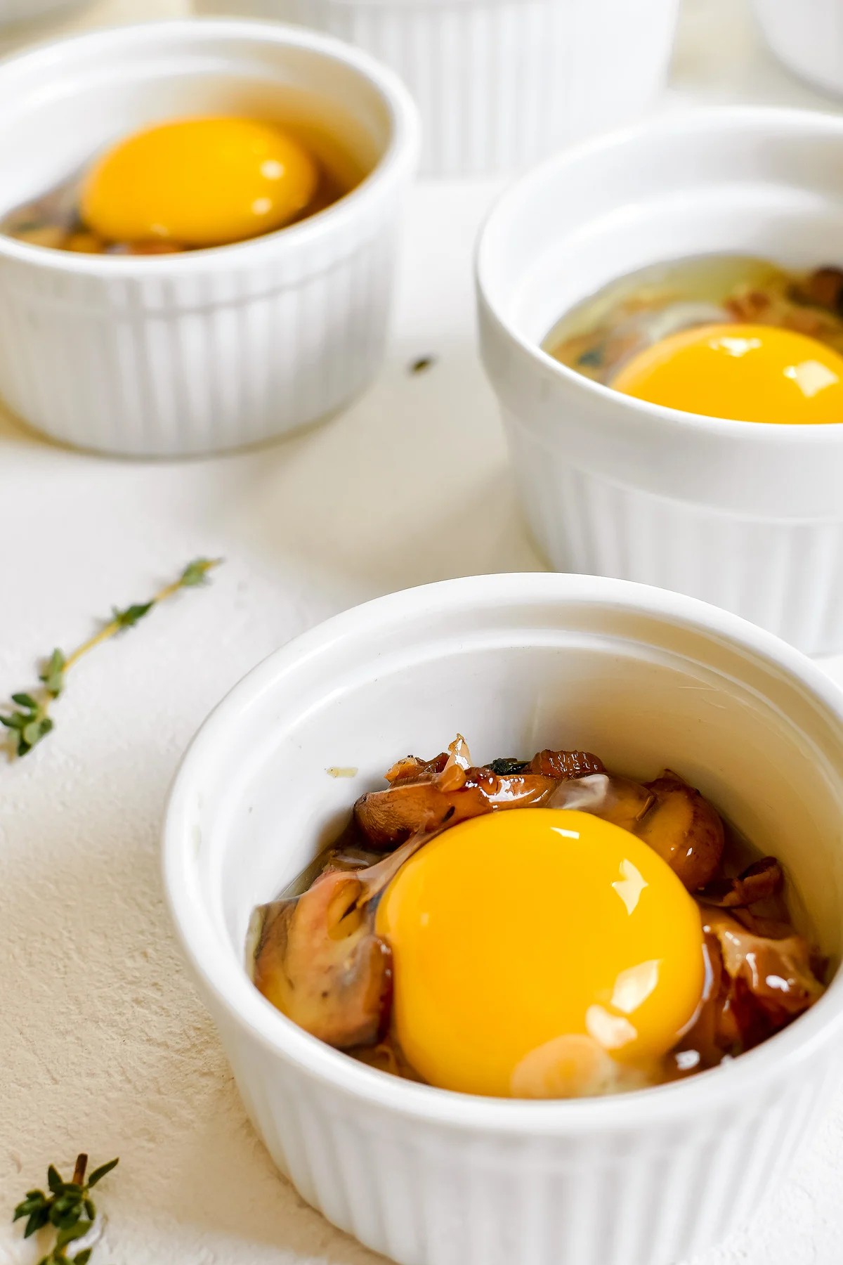 How to Make Baked Eggs en Cocotte