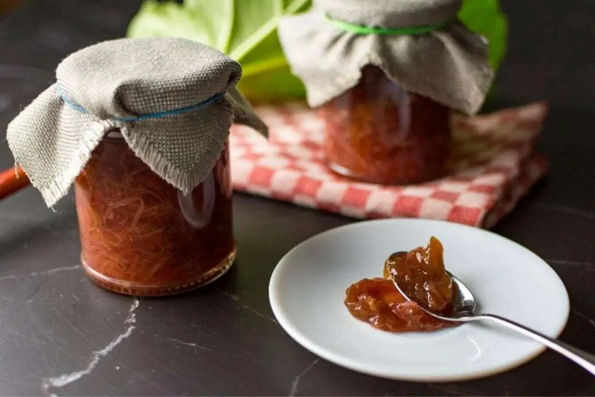 Vanilla Rhubarb Jam