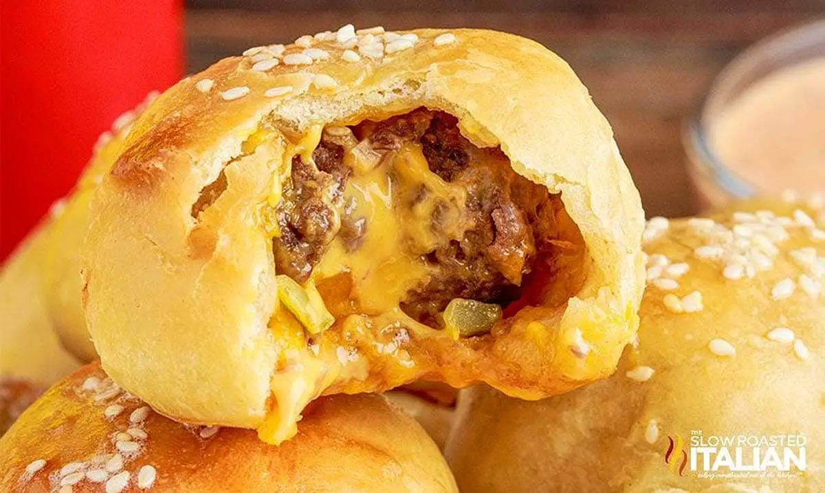 Cheesy Big Mac Bites