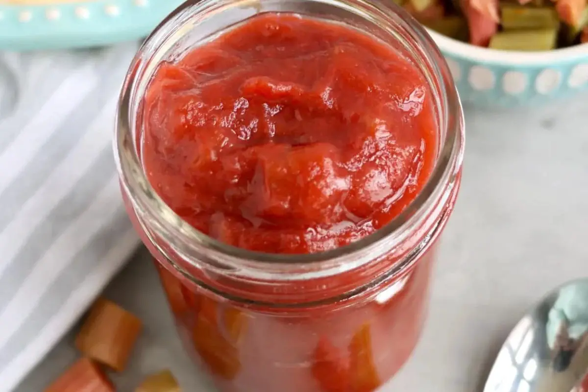 Homemade Rhubarb Jam