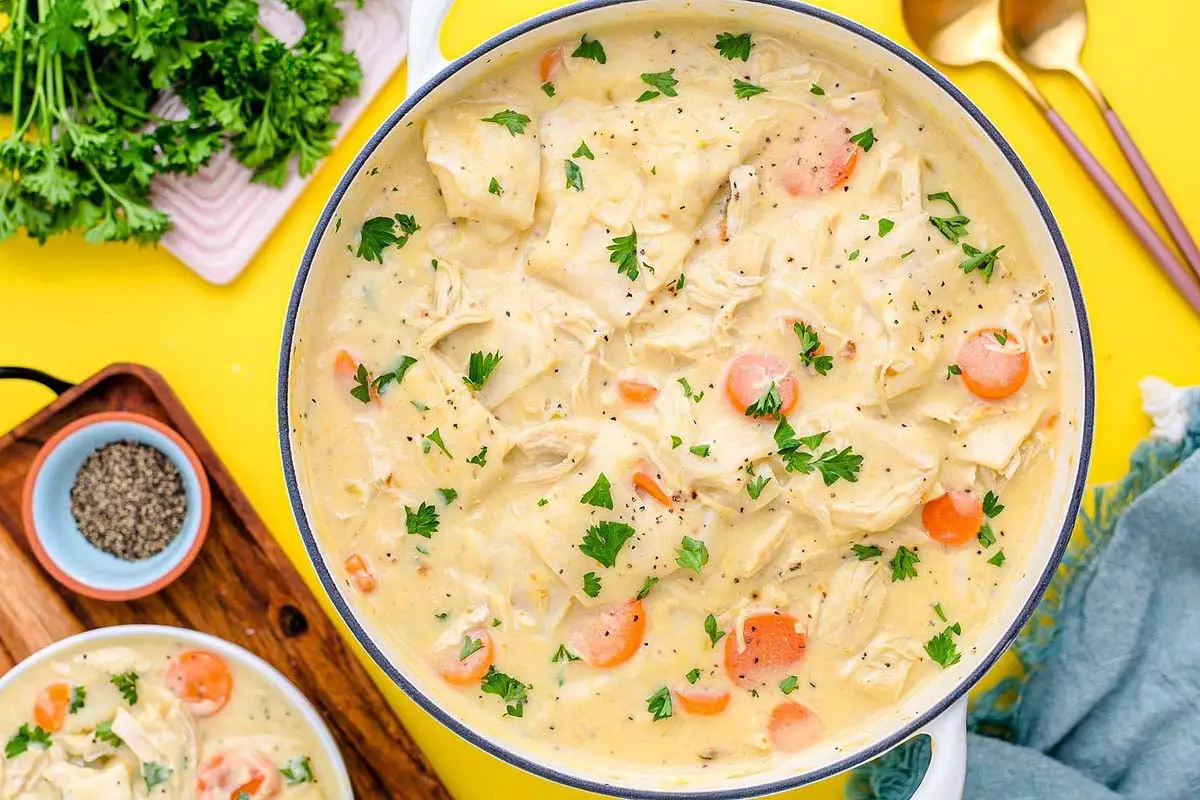 Chicken And Dumplings With Tortillas