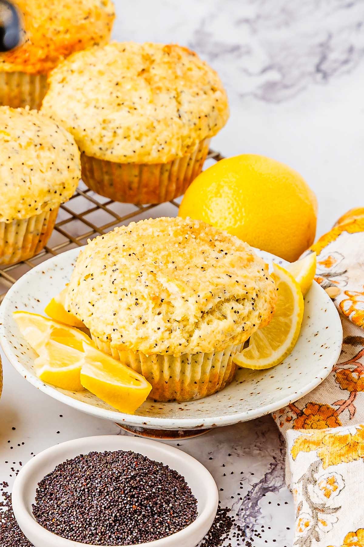 Lemon Poppy Seed Muffins