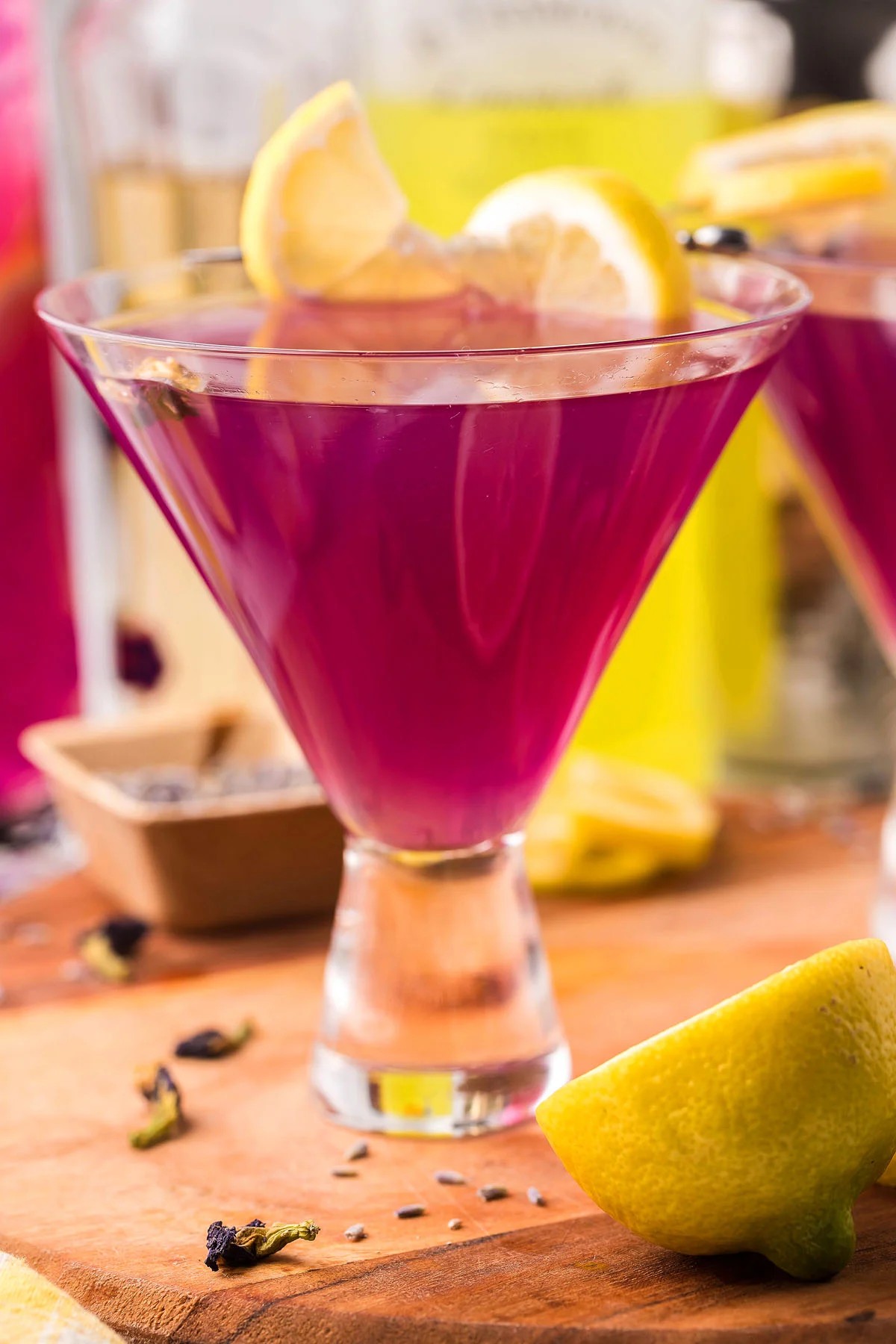 What to Serve with a Lavender Martini