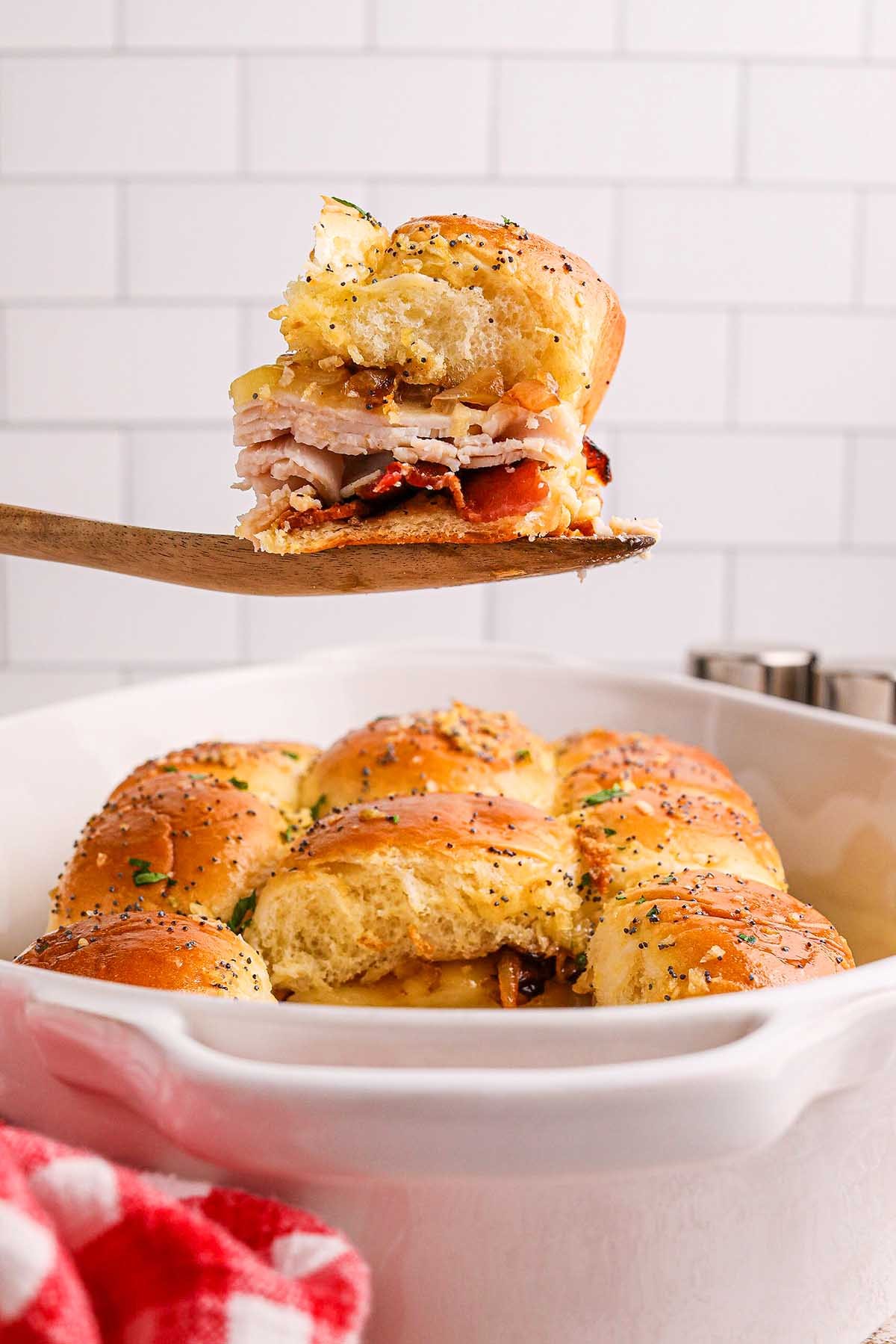 Maple Bacon Turkey Sliders