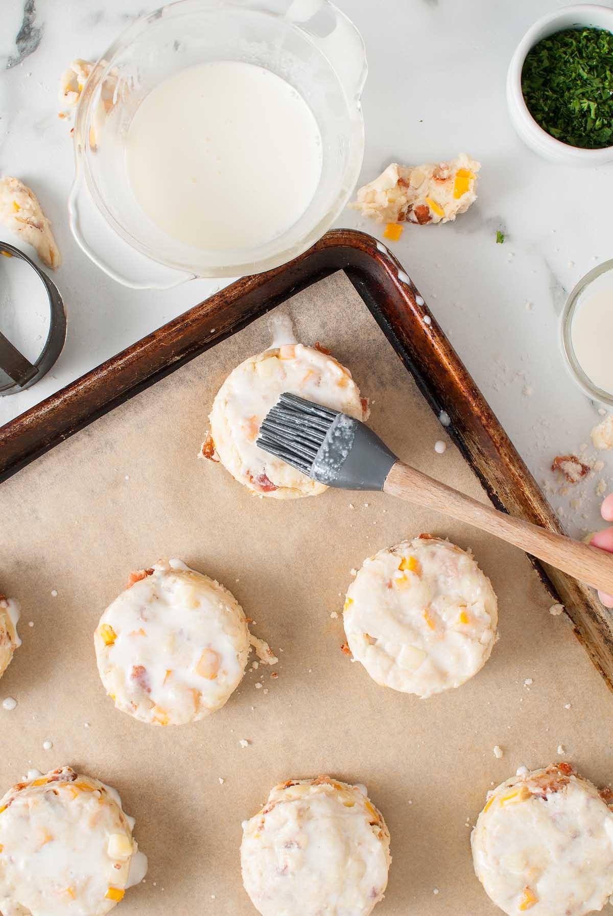 How to Make Cheddar Bacon Scones