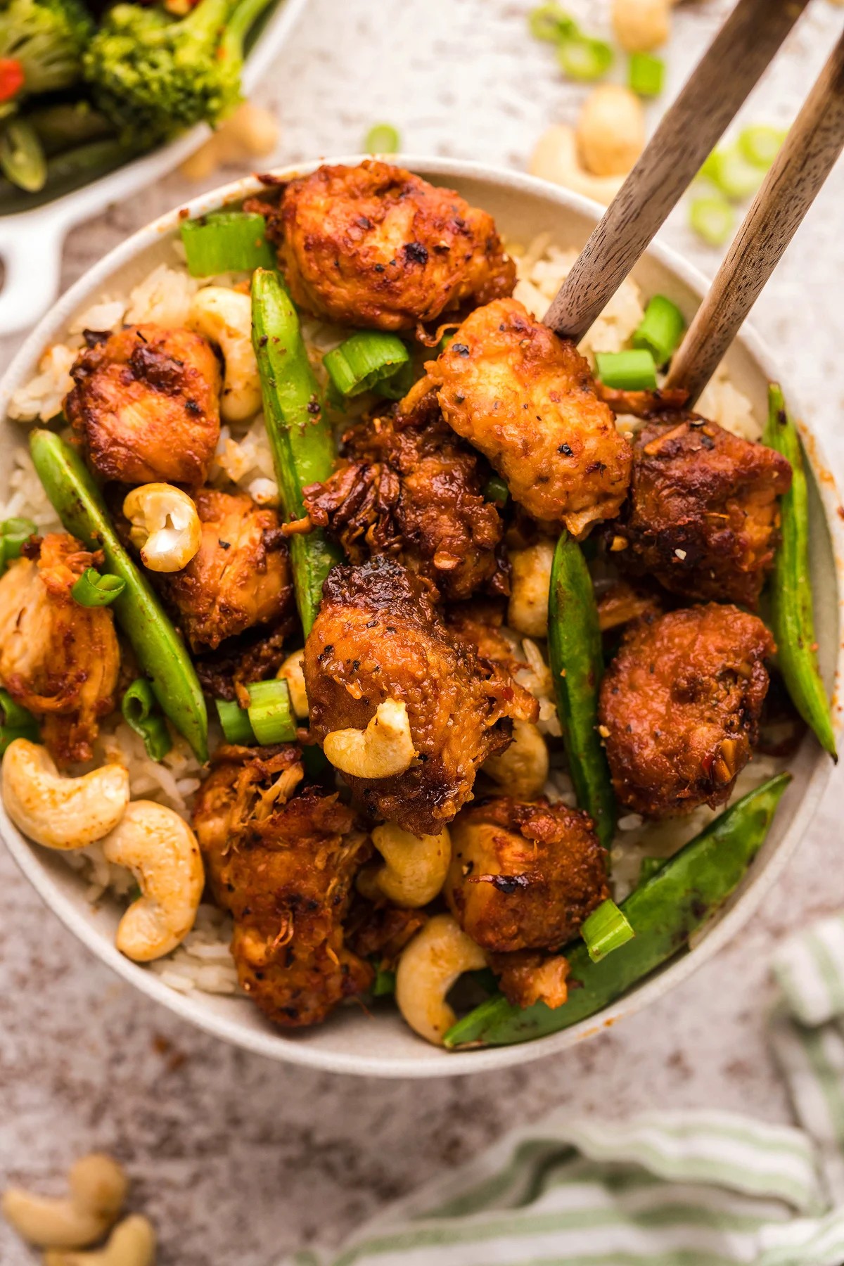 Slow Cooker Cashew Chicken