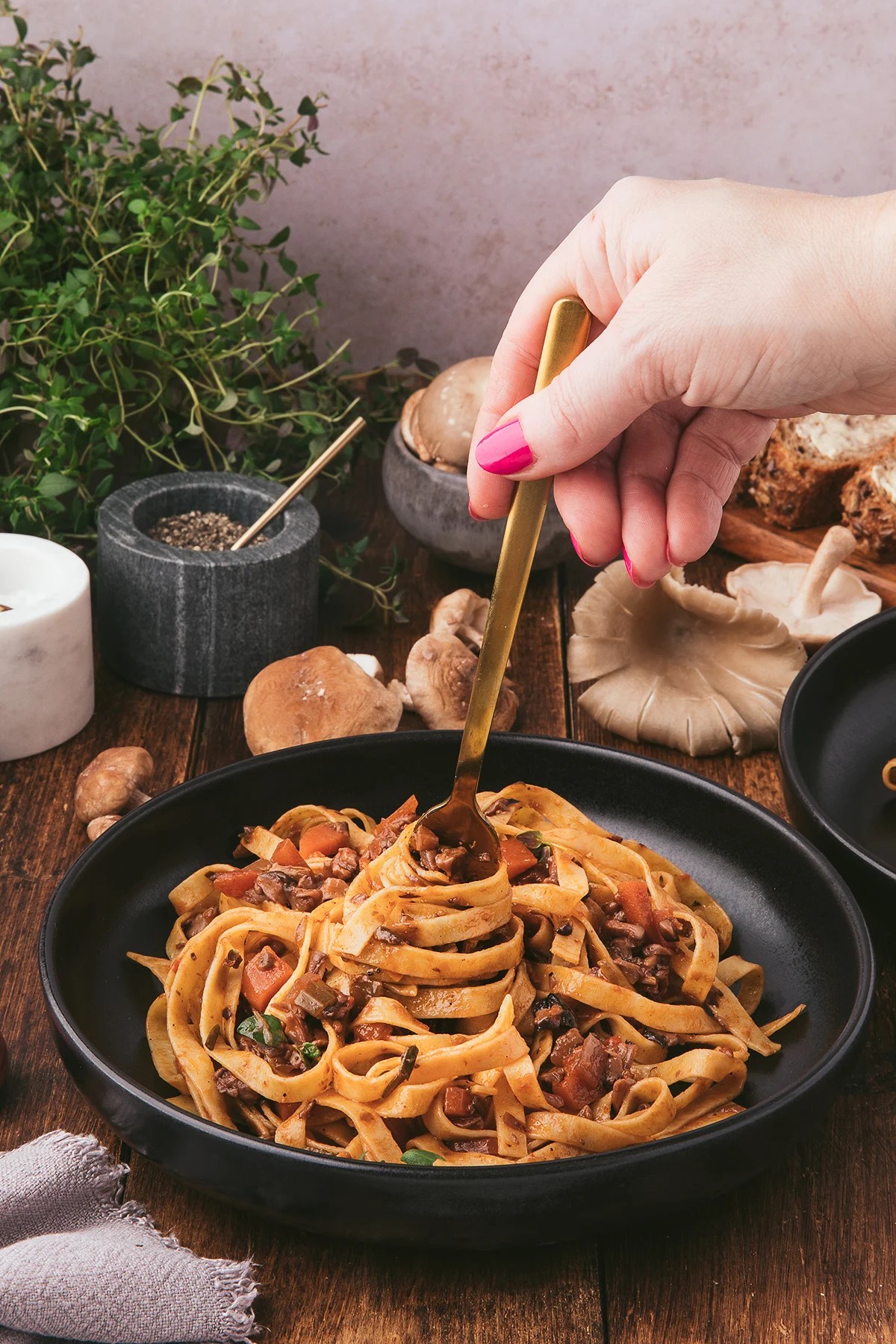 How to Serve Mushroom Ragu