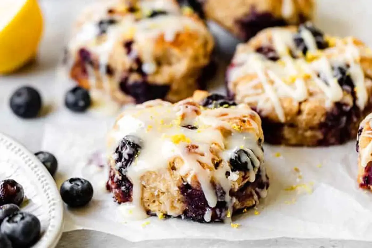 Blueberry Lemon Biscuits