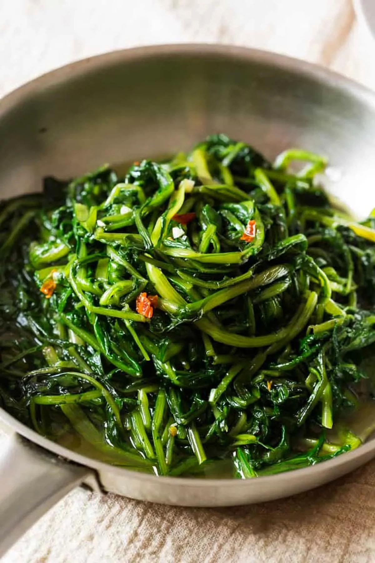 Cicoria Alla Romana: Sautéed Chicory Greens Roman Style