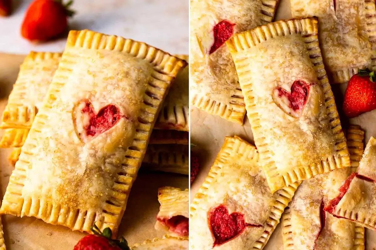 Copycat McDonald’s Strawberry And Cream Mini Pies