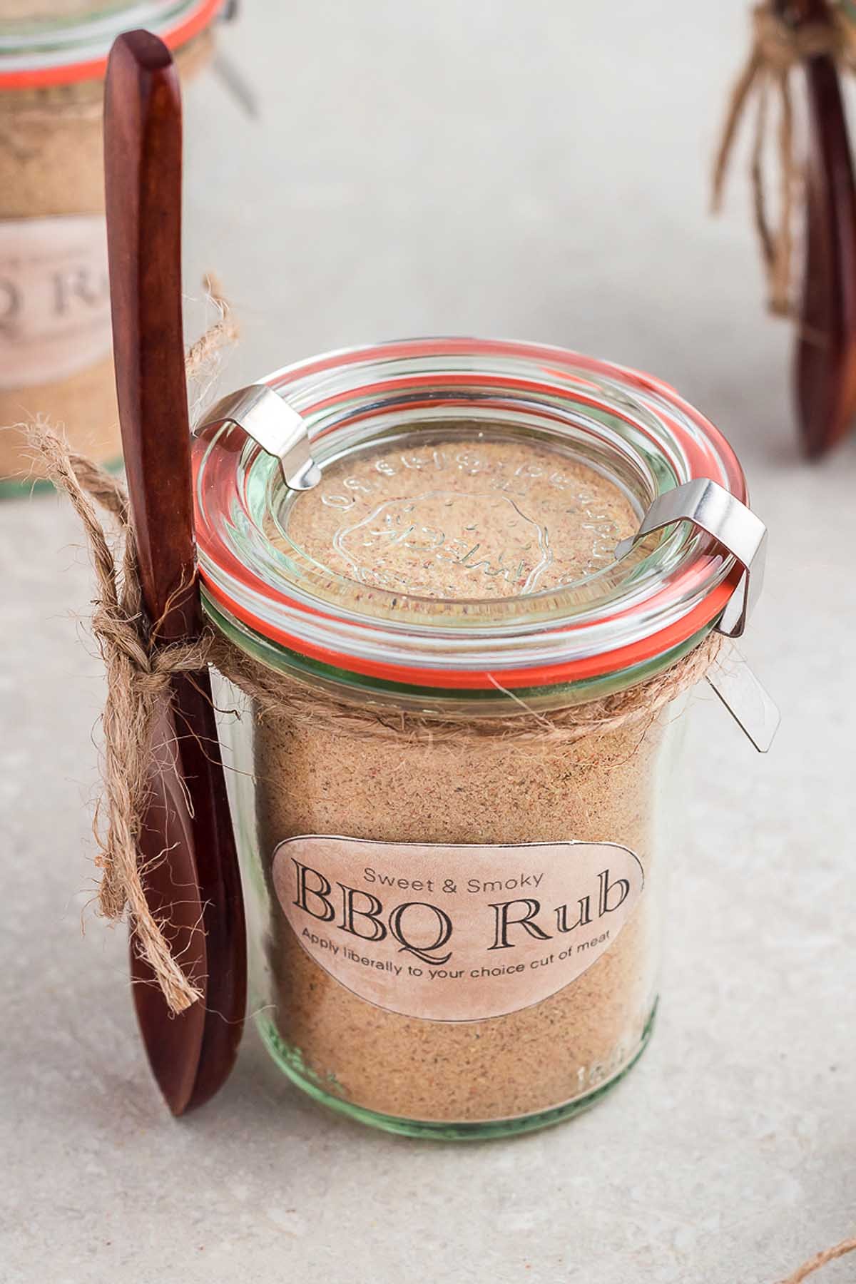 How to Store the DIY BBQ Rub Gift