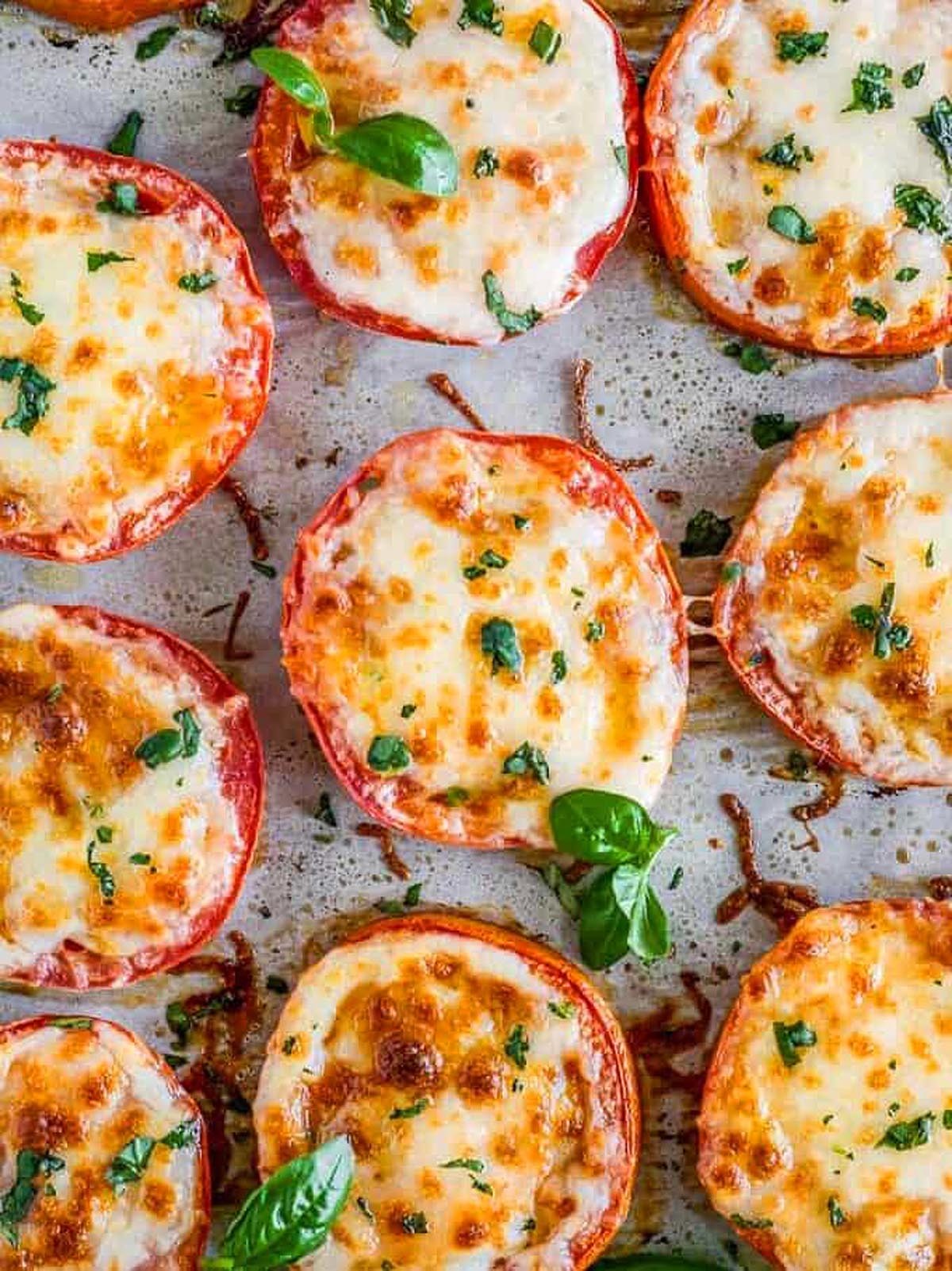 Baked Tomatoes with Cheese