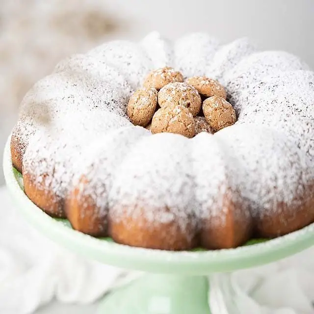 Italian Lemon Ricotta Amaretti Budino Cake Recipe