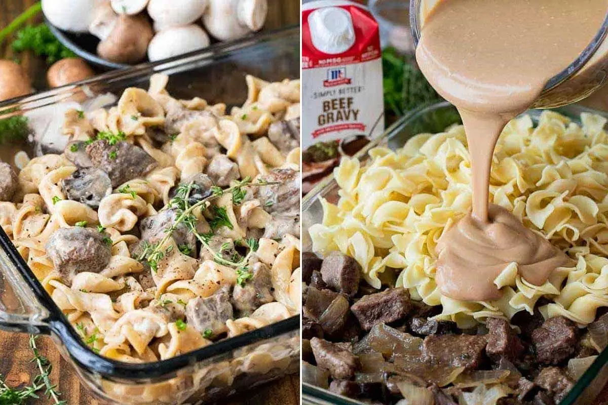 Beef Stroganoff Casserole