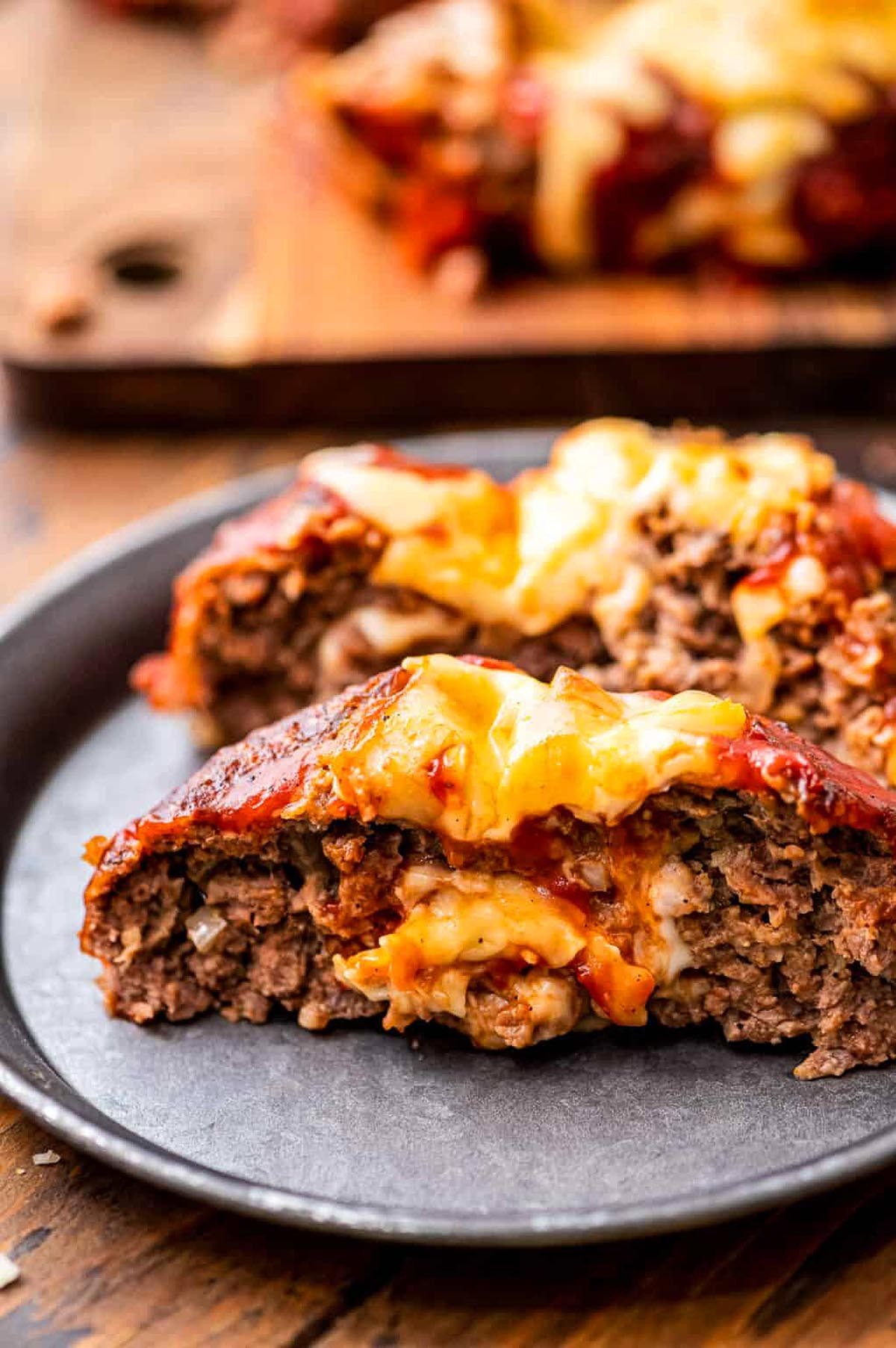 Cheese Stuffed Italian Meatloaf