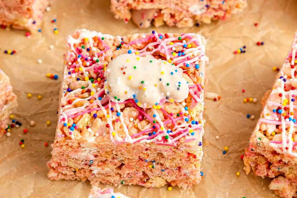 Circus Animal Rice Krispie Treats