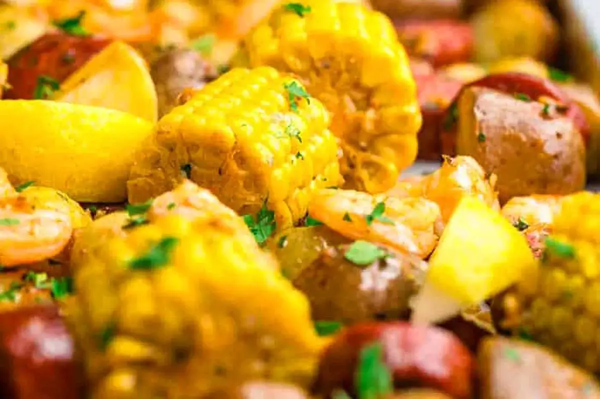 Sheet Pan Shrimp Boil