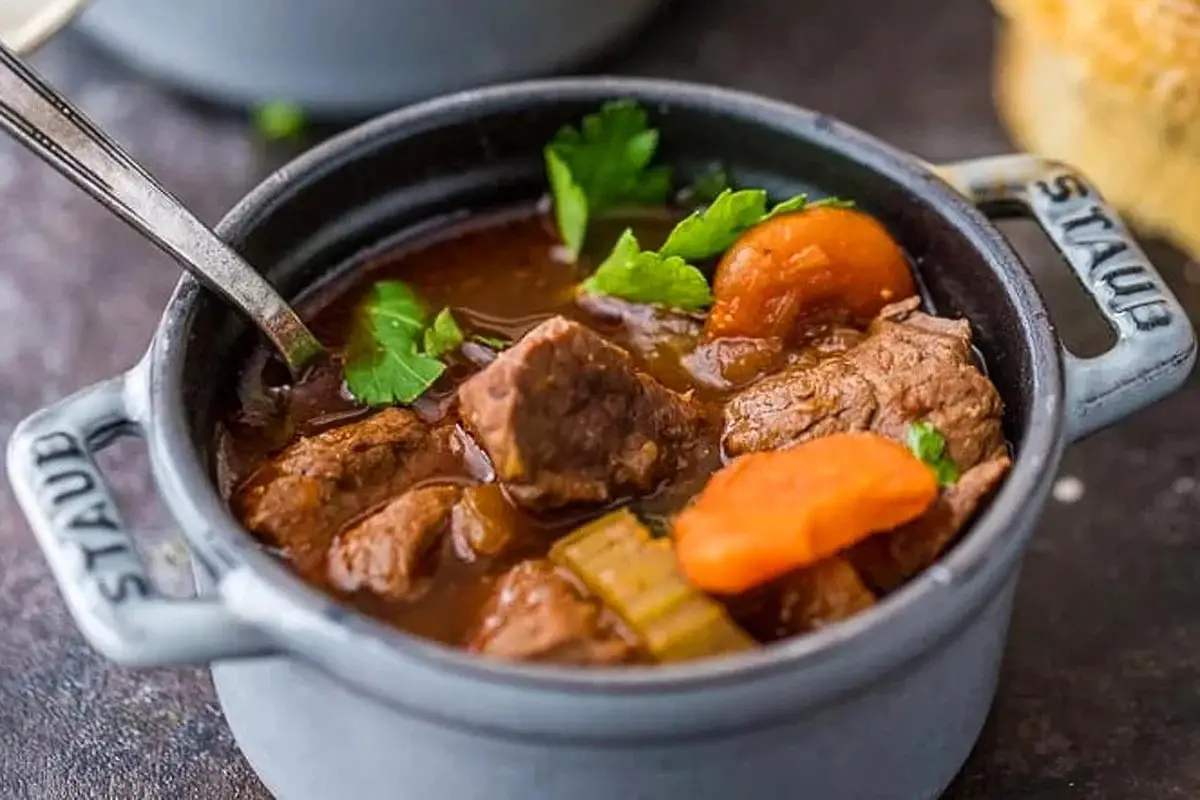 Guinness Beef Stew (Slow Cooker Irish Stew) Recipe