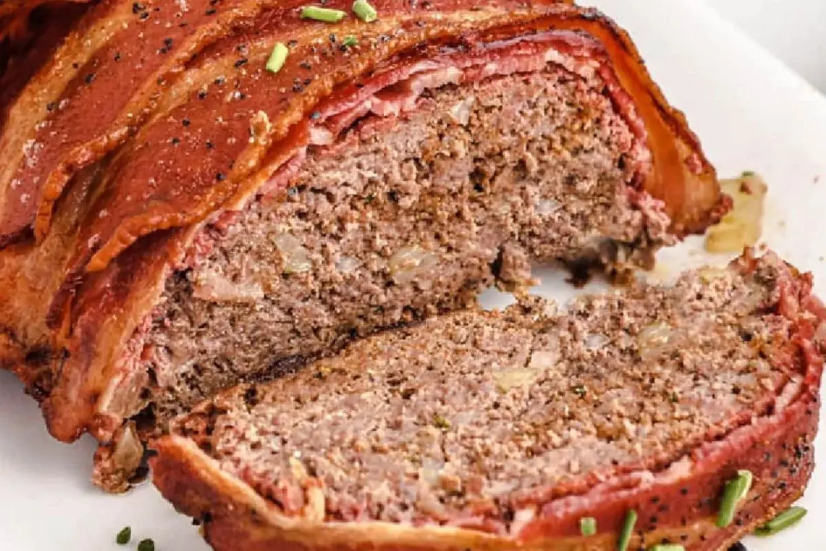 Smoked Bacon Wrapped Meatloaf
