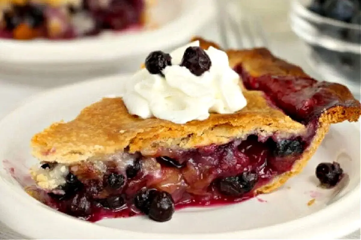 Blueberry Rhubarb Pie