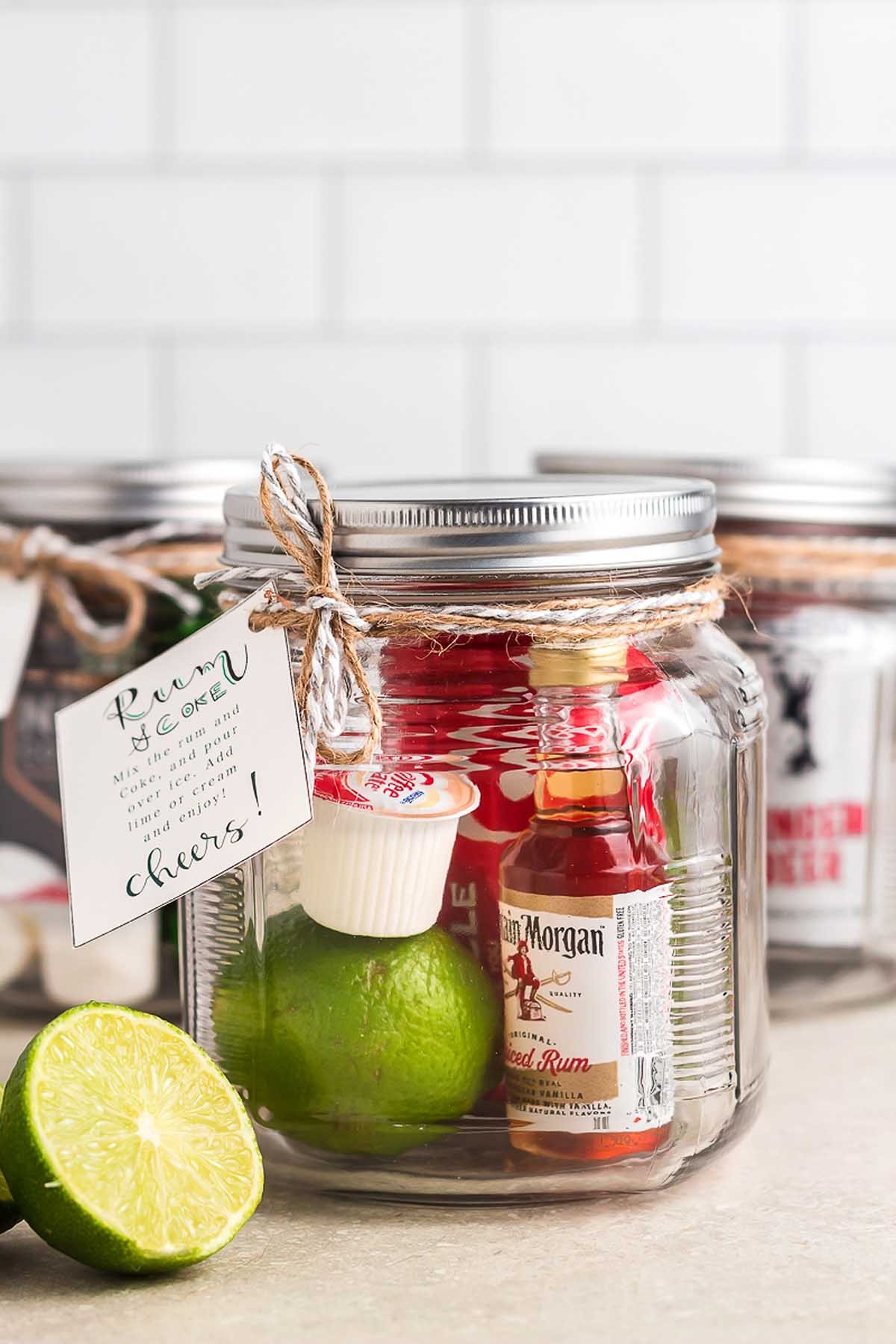Mason Jar Cocktail Gift Sets